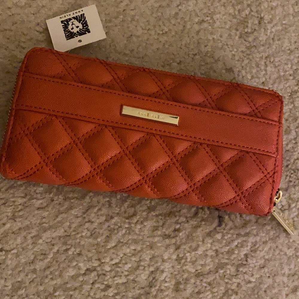 Anne Klein Orange Wallet